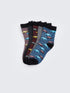 LC Waikiki Patterned Boy Socket Socks 5-Pack